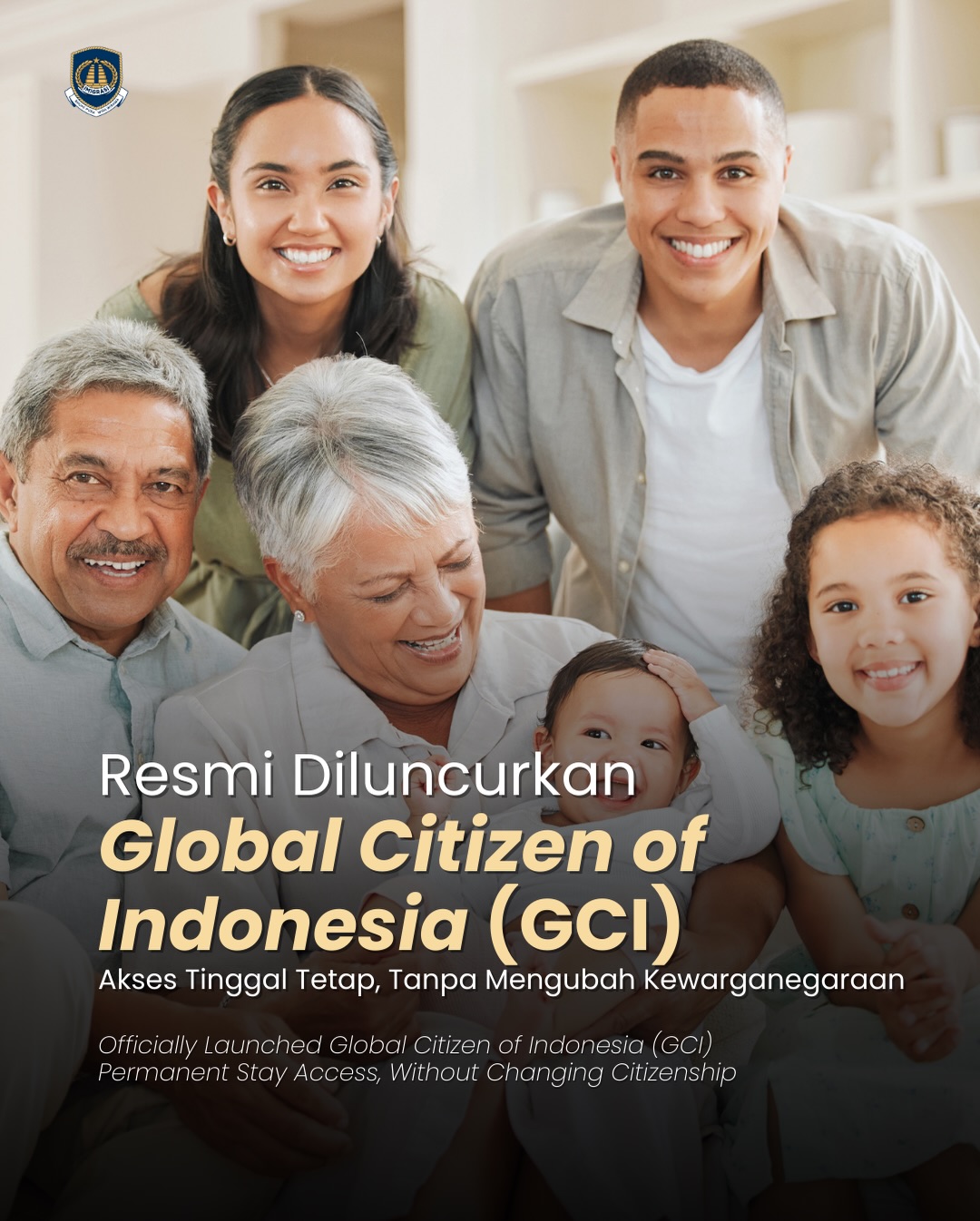 Global Citizen of Indonesia GCI adalah kebijakan izin tinggal tetap tanpa batas waktu bagi WNA 5