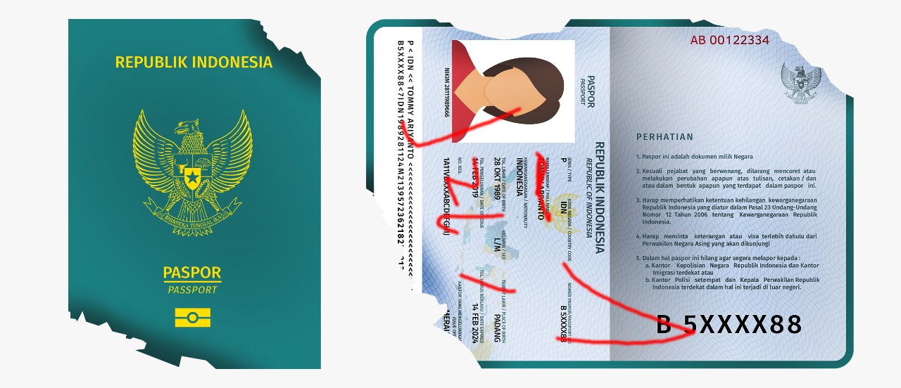 web paspor rusak